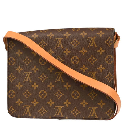 Louis Vuitton 1992 Monogram Cartouchiere GM Shoulder Bag M51252
