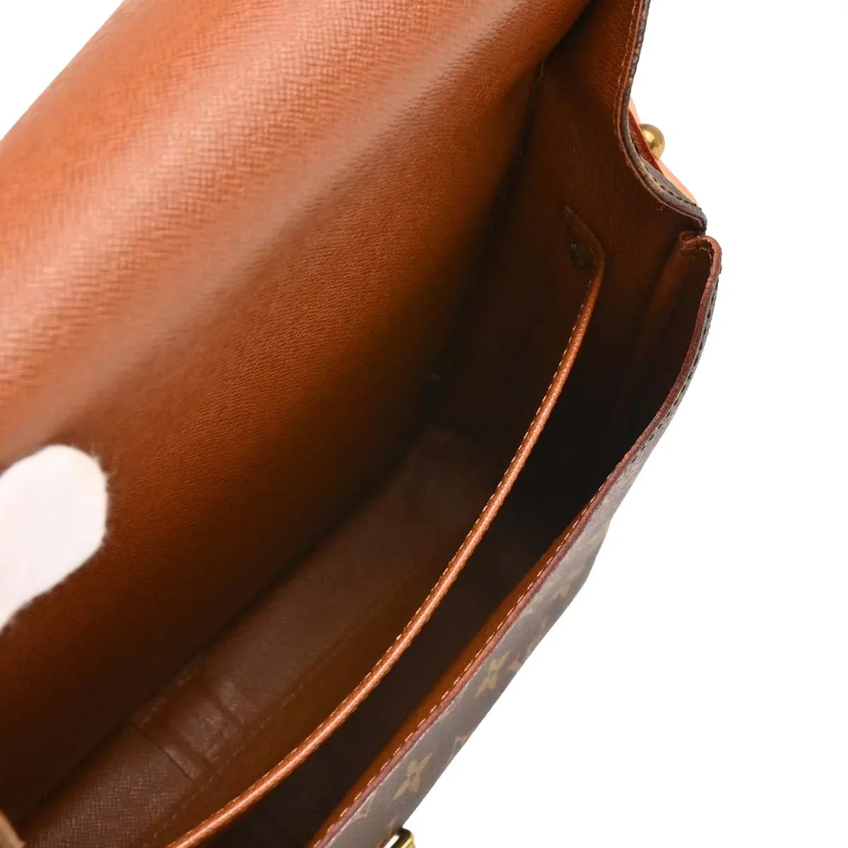 Louis Vuitton 1992 Monogram Cartouchiere GM Shoulder Bag M51252
