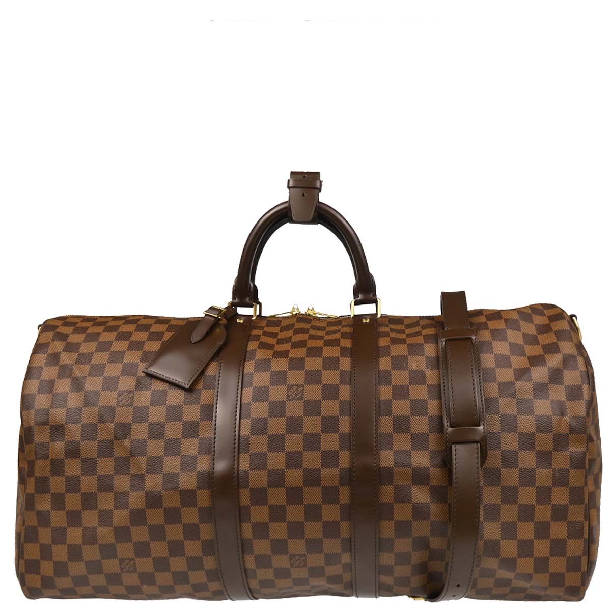Louis Vuitton Damier Keepall Bandouliere 55 Duffle Bag N41414