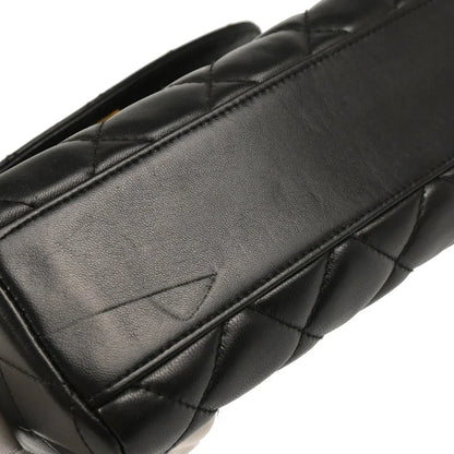 Chanel 1996-1997 Black Lambskin Handbag