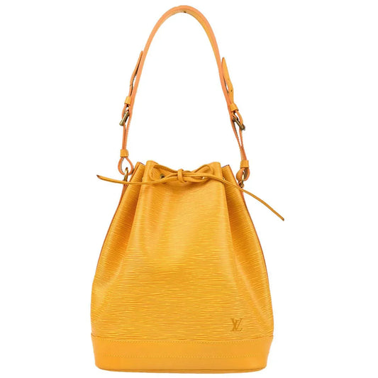 Louis Vuitton Yellow Epi Noe Drawstring Shoulder Bag M44009