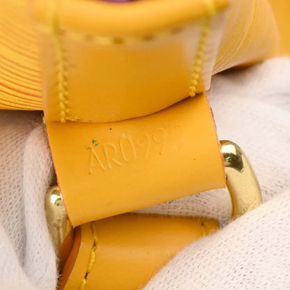 Louis Vuitton 1995 Yellow Epi Noe Drawstring Shoulder Bag M44009