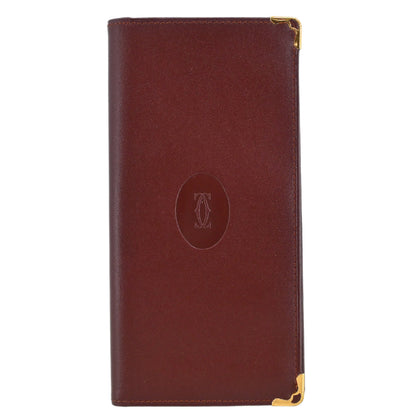 Cartier Bifold Wallet Bordeaux