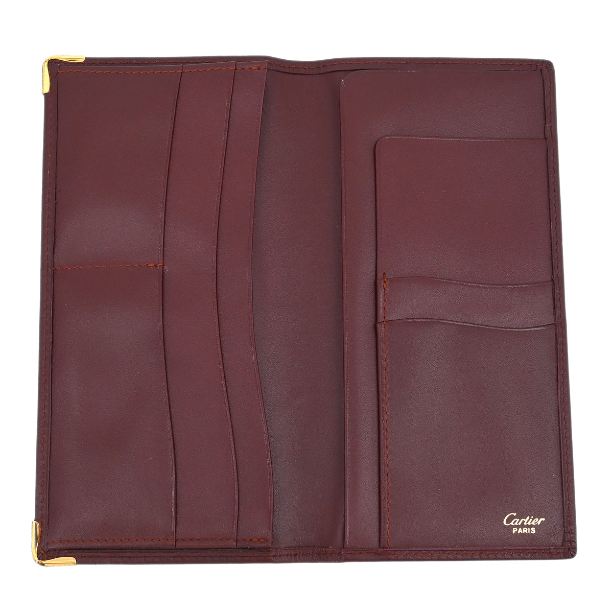 Cartier Bifold Wallet Bordeaux