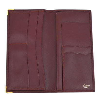Cartier Bifold Wallet Bordeaux