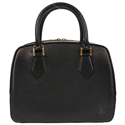 Louis Vuitton 2000 Black Epi Sablon Handbag M52042