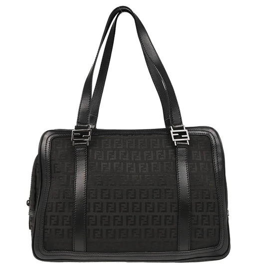 Fendi 2005 Black Zucchino Handbag