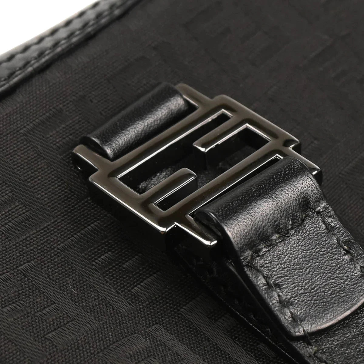 Fendi Black Zucchino Handbag
