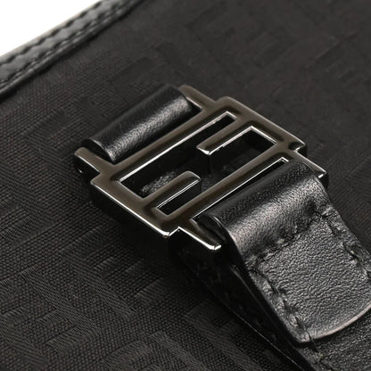 Fendi Black Zucchino Handbag