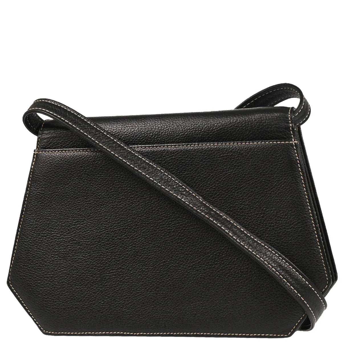 Yves Saint Laurent Black Leather Shoulder Bag