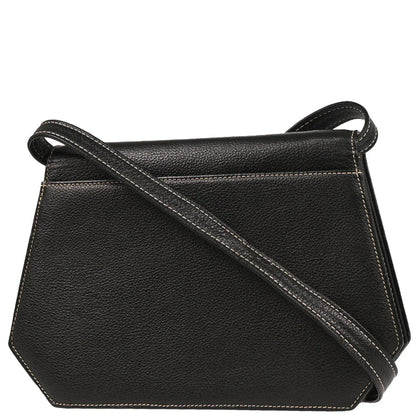 Yves Saint Laurent Black Leather Shoulder Bag