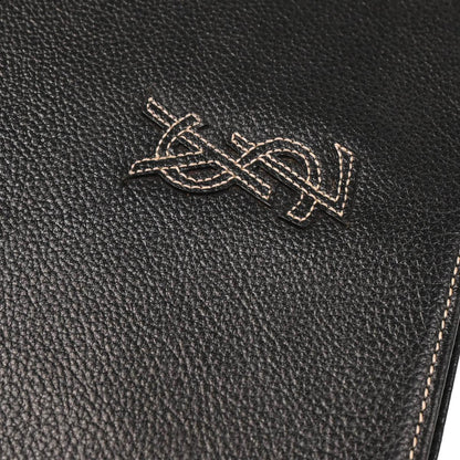 Yves Saint Laurent Black Leather Shoulder Bag