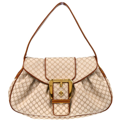 Celine Beige Canvas Macadam Handbag