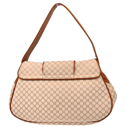 Celine Beige Canvas Macadam Handbag