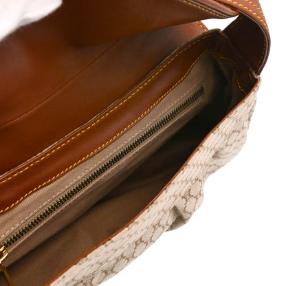 Celine Beige Canvas Macadam Handbag