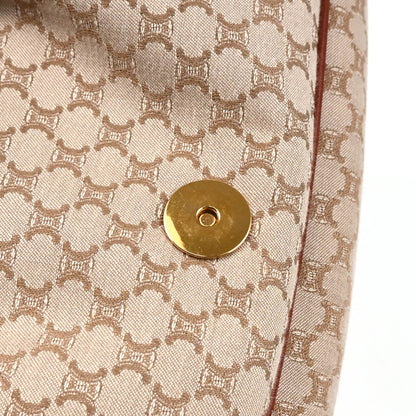 Celine Beige Canvas Macadam Handbag