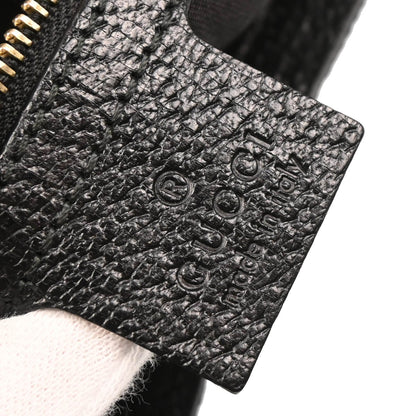 Gucci Black GG Jackie Hobo Handbag