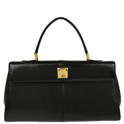 Yves Saint Laurent Black Leather Handbag