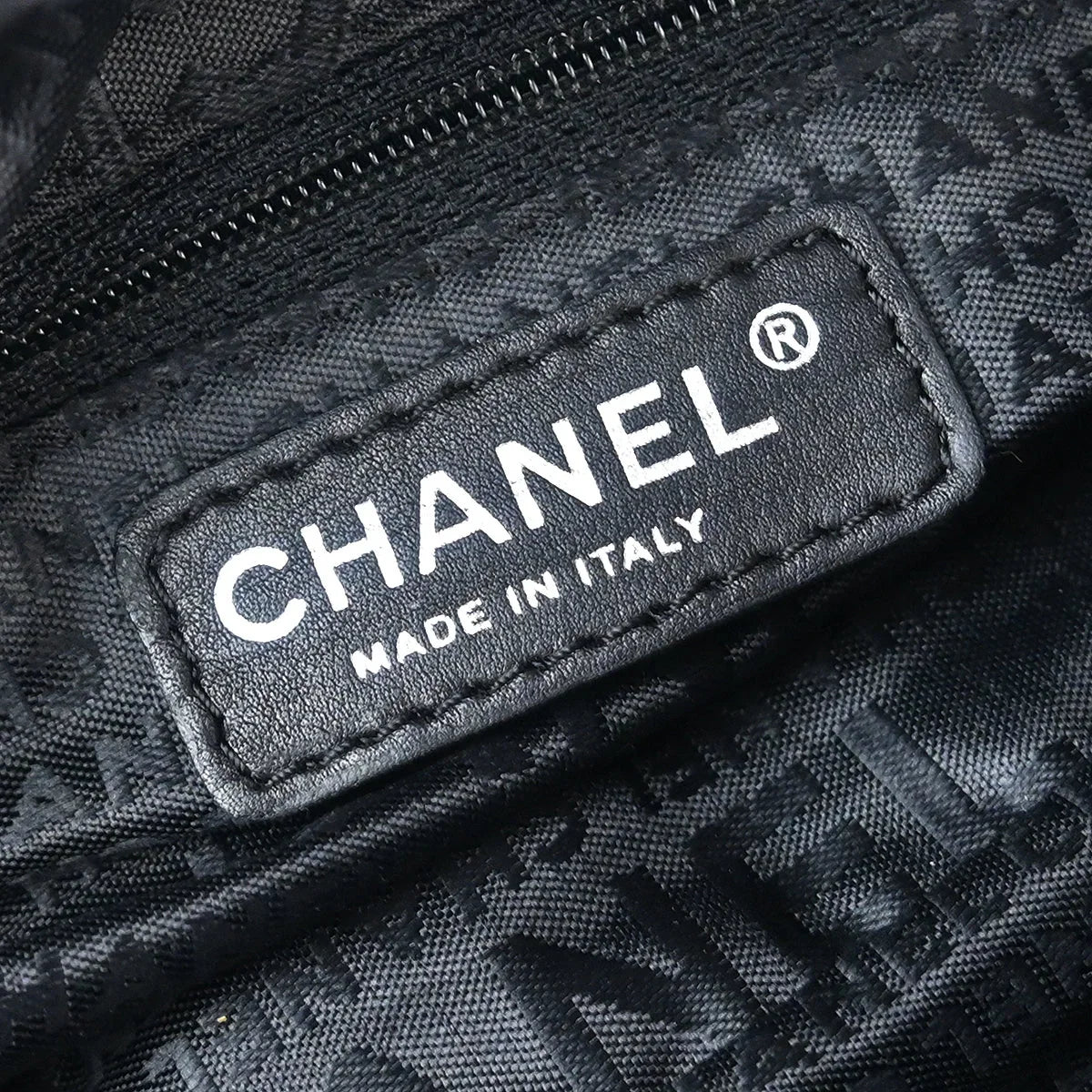 Chanel 2005-2006 Black Velvet Chain Handbag