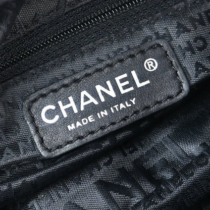 Chanel 2005-2006 Black Velvet Chain Handbag