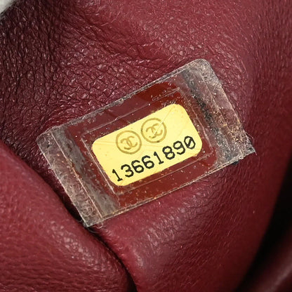 Chanel 2009-2010 Black Caviar Coco Cocoon Handbag