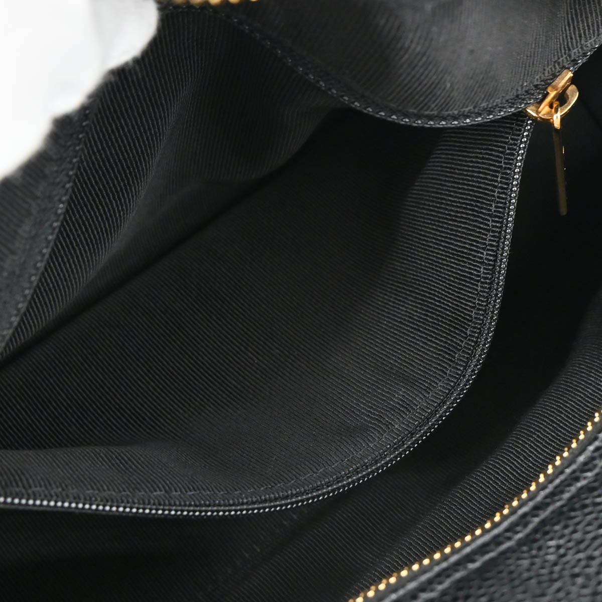 Chanel Black Caviar Bowling Bag