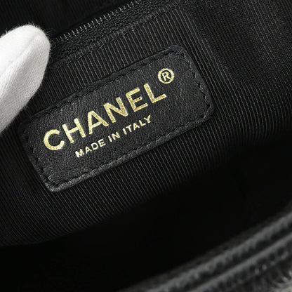Chanel Black Caviar Bowling Bag