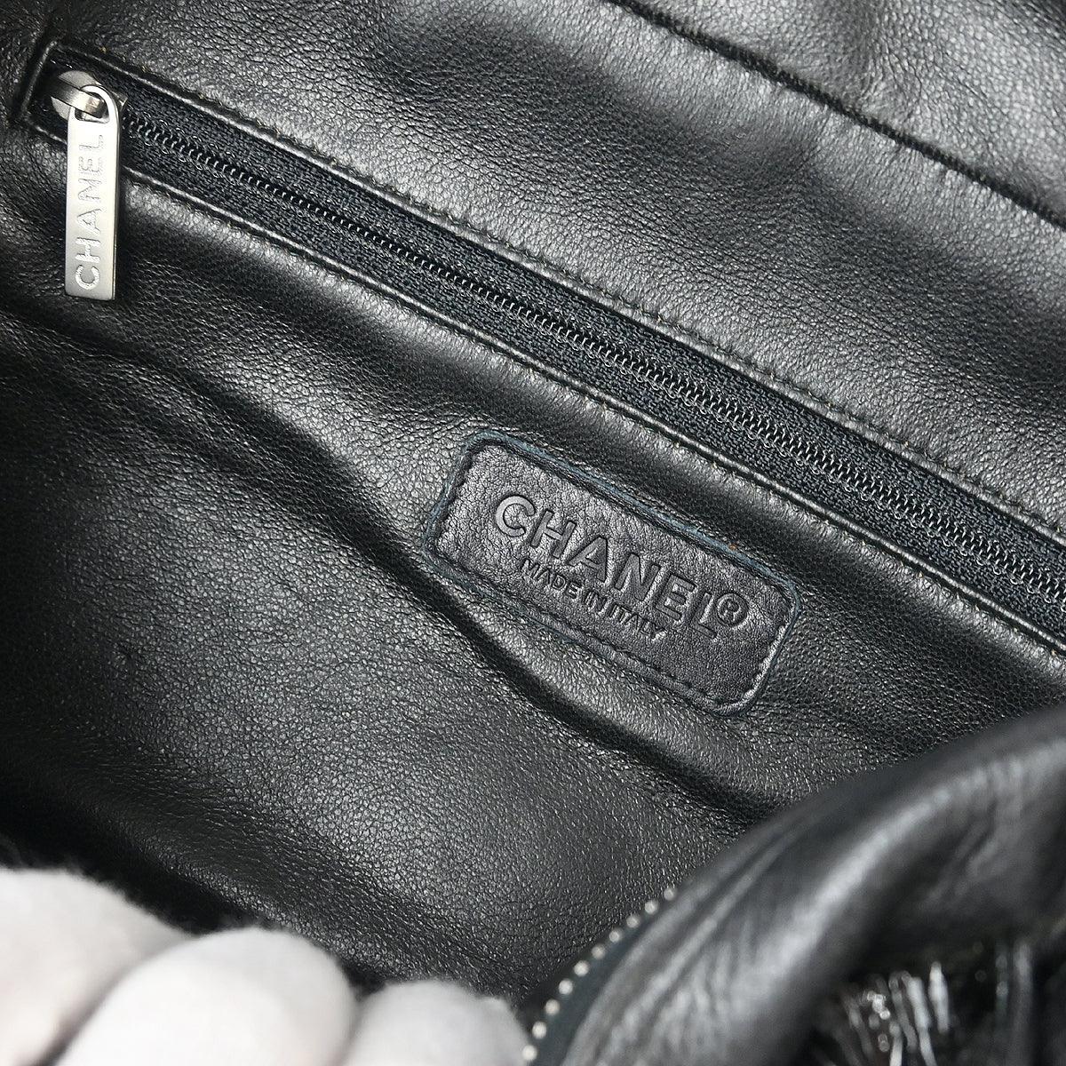 Chanel 2000-2002 Black Calfskin Handbag