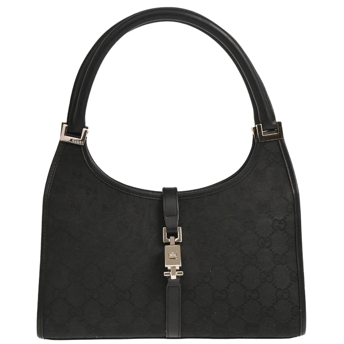 Gucci Black GG Jackie Handbag