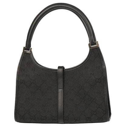 Gucci Black GG Jackie Handbag