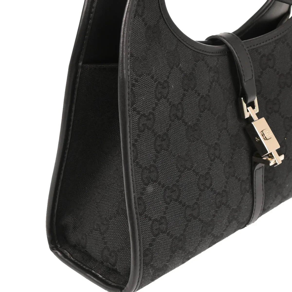 Gucci Black GG Jackie Handbag