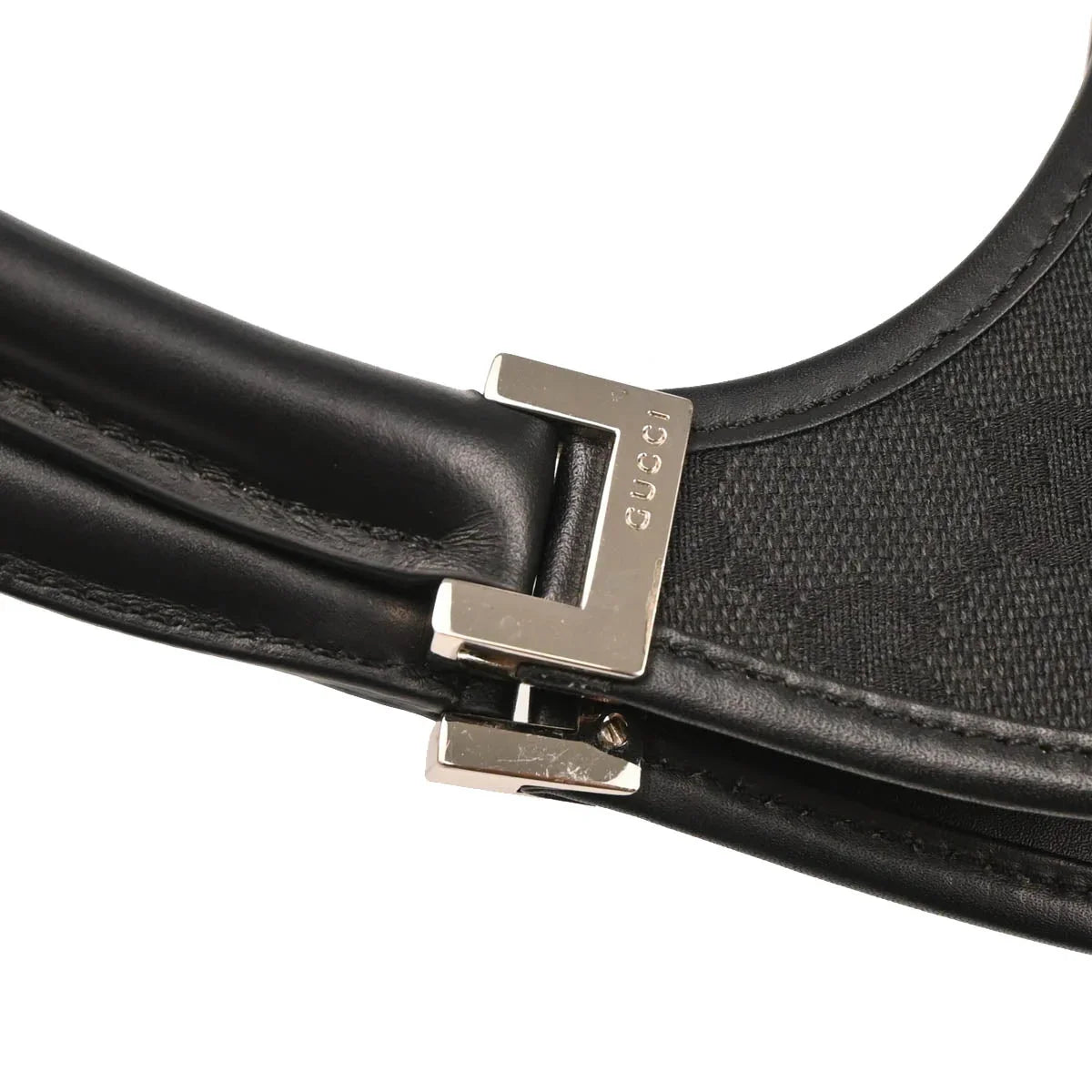 Gucci Black GG Jackie Handbag