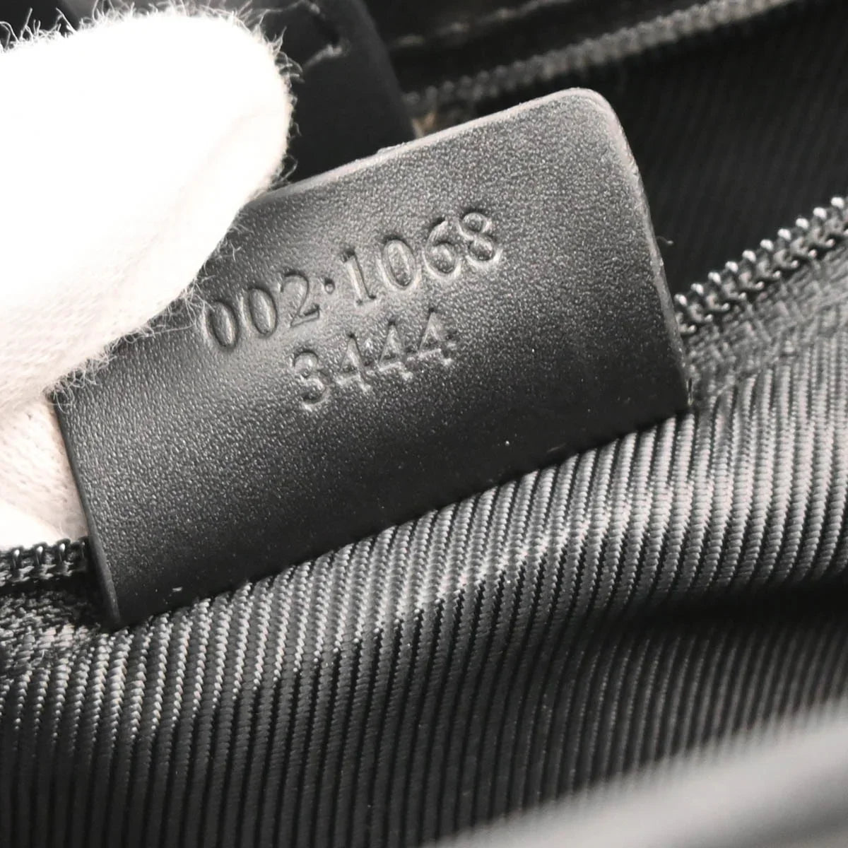 Gucci Black GG Jackie Handbag