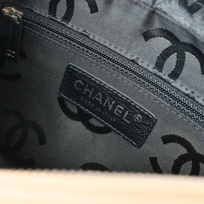 Chanel 2005-2006 Beige Calfskin Cambon Ligne Handbag