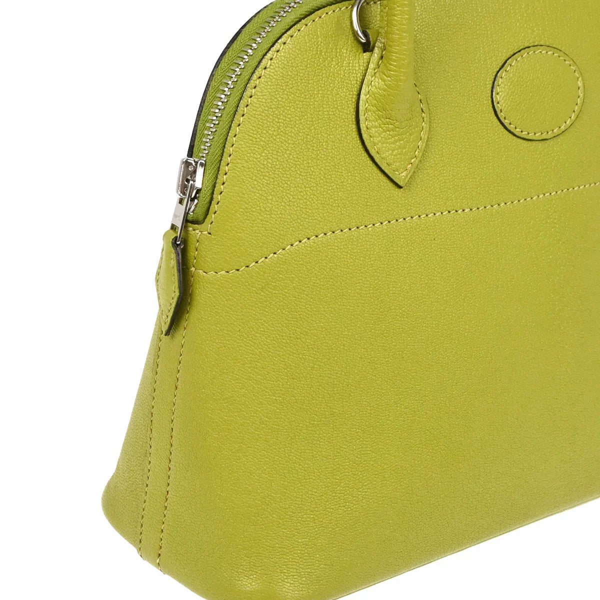 Hermes 2008 Anis Green Chevre Bolide 27 Handbag
