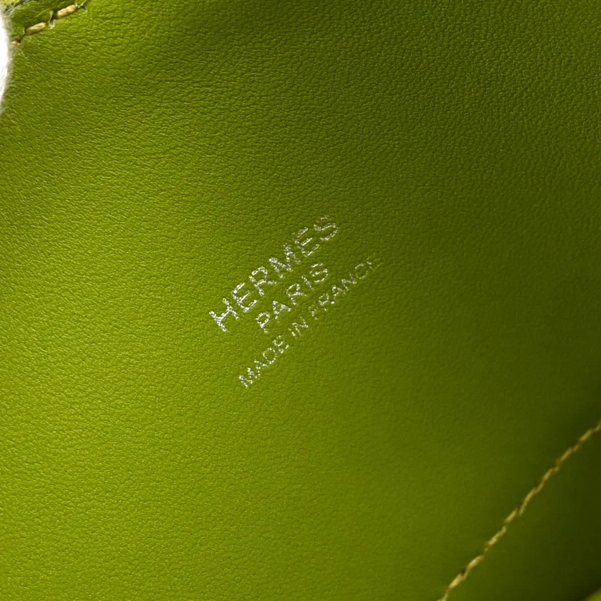 Hermes 2008 Anis Green Chevre Bolide 27 Handbag