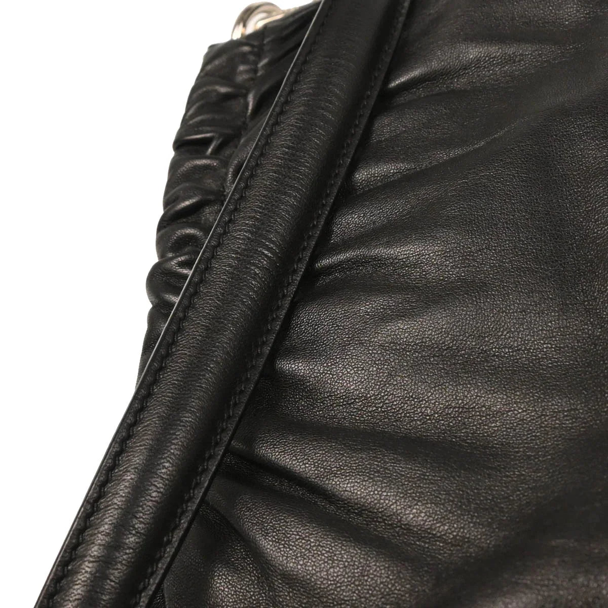 Prada Black Leather Handbag