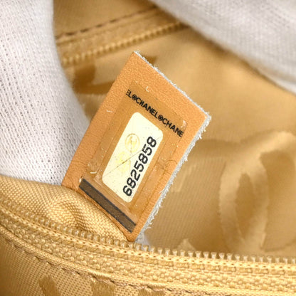 Chanel 2000-2002 Beige Calfskin Wild Stitch Handbag