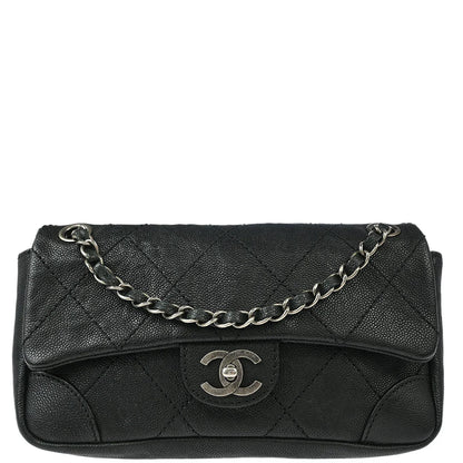Chanel 2005-2006 Black Caviar Shoulder Bag