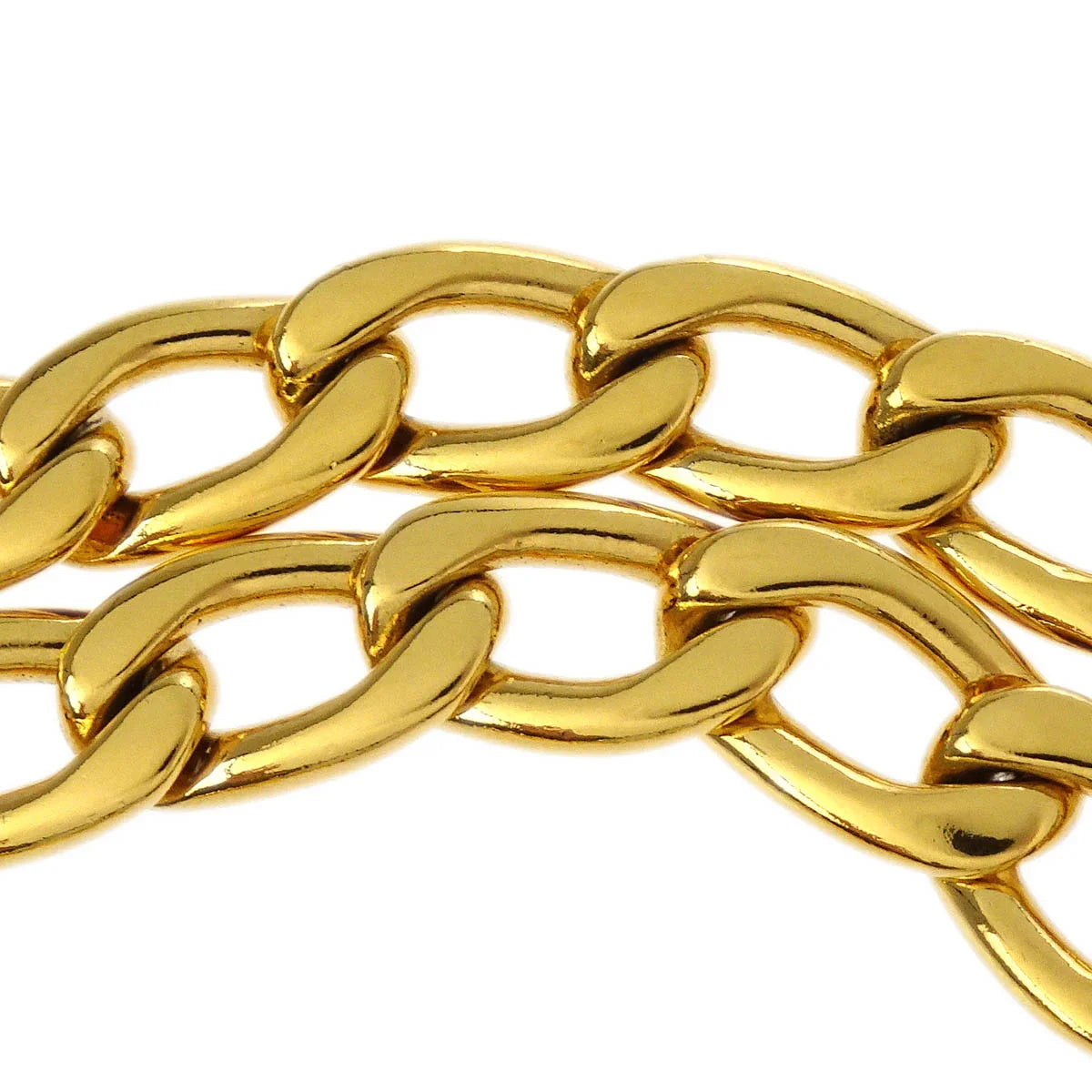 Chanel Chain Belt Medallion Gold Small Good