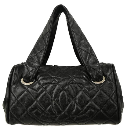 Chanel 2006-2008 Black Caviar Handbag