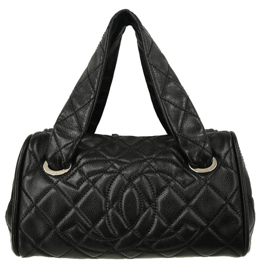 Chanel 2006-2008 Black Caviar Handbag