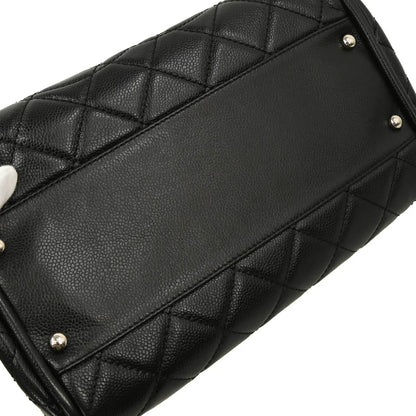 Chanel 2006-2008 Black Caviar Handbag