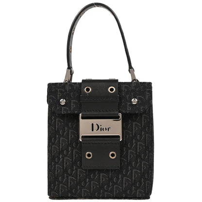 Christian Dior 2002 Black Street Chic Trotter Handbag