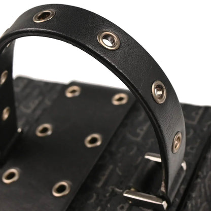 Christian Dior 2002 Black Street Chic Trotter Handbag
