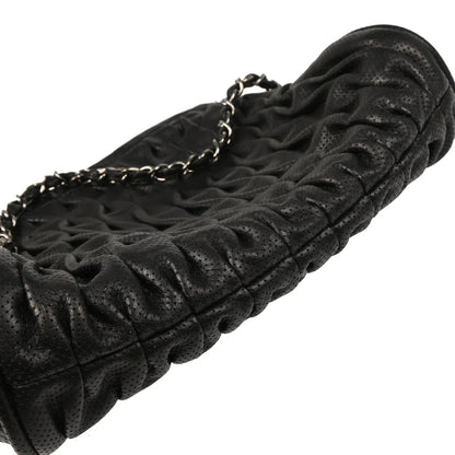 Chanel 2008-2009 Black Perforated Lambskin Handbag