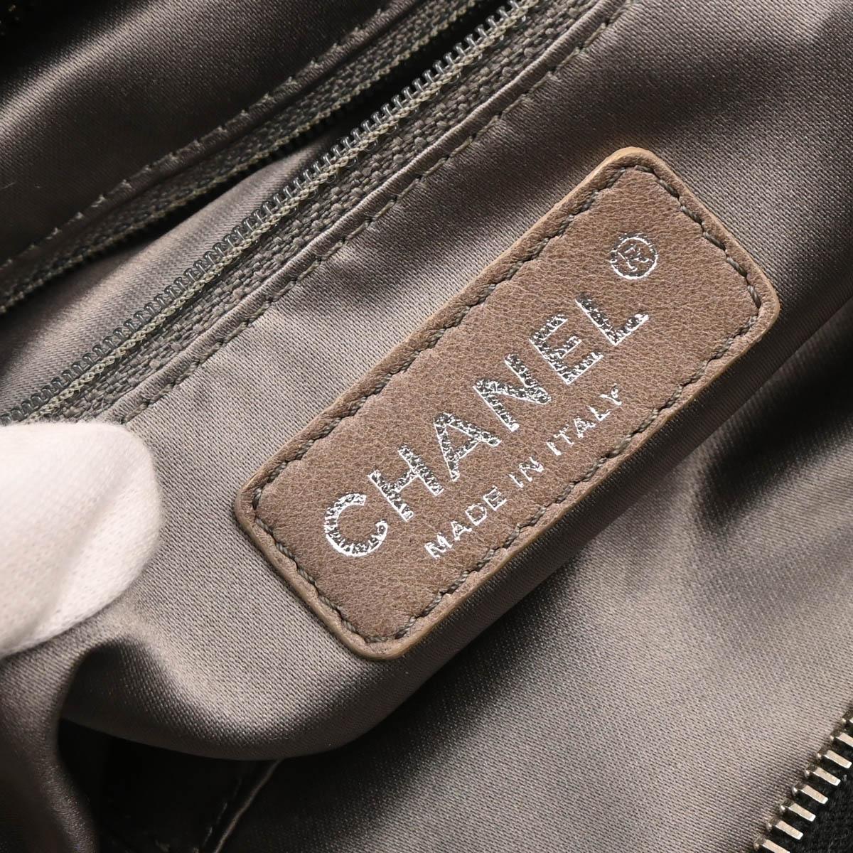 Chanel 2008-2009 Black Perforated Lambskin Handbag