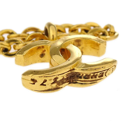 Chanel Gold CC Chain Pendant Necklace 1982/376