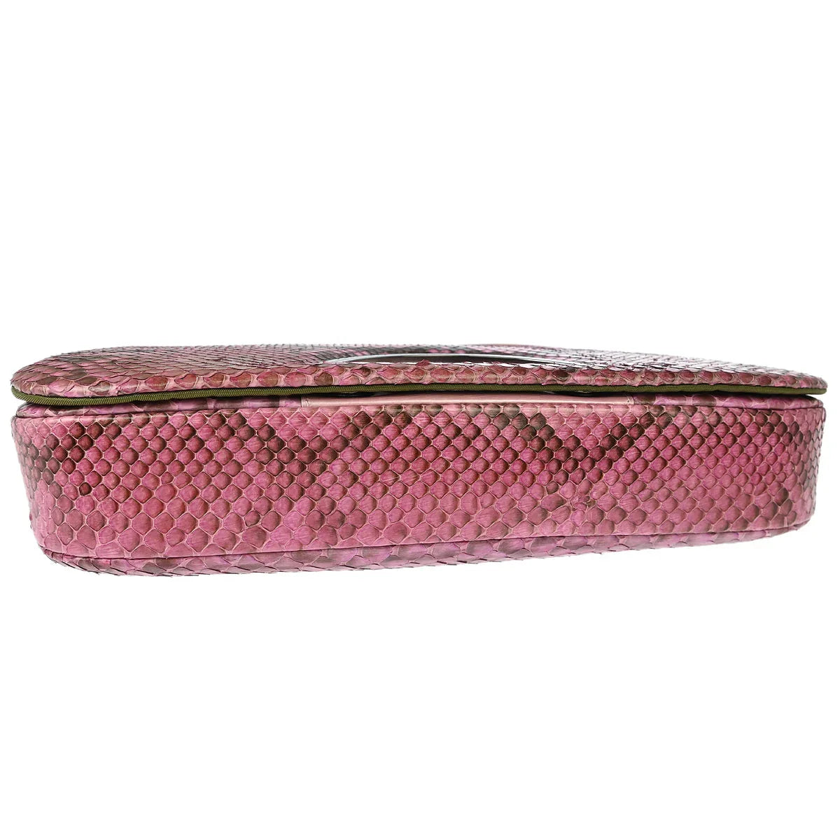 Christian Dior * 2000 Pink Python Malice Shoulder Bag