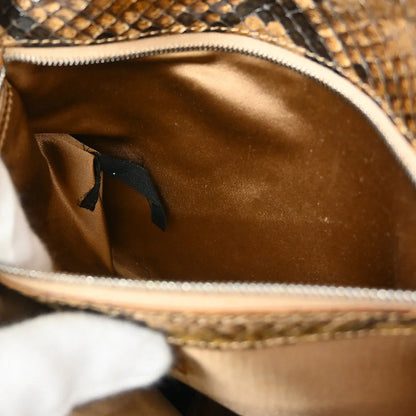 Fendi 1990-2000s * Python Baguette Handbag